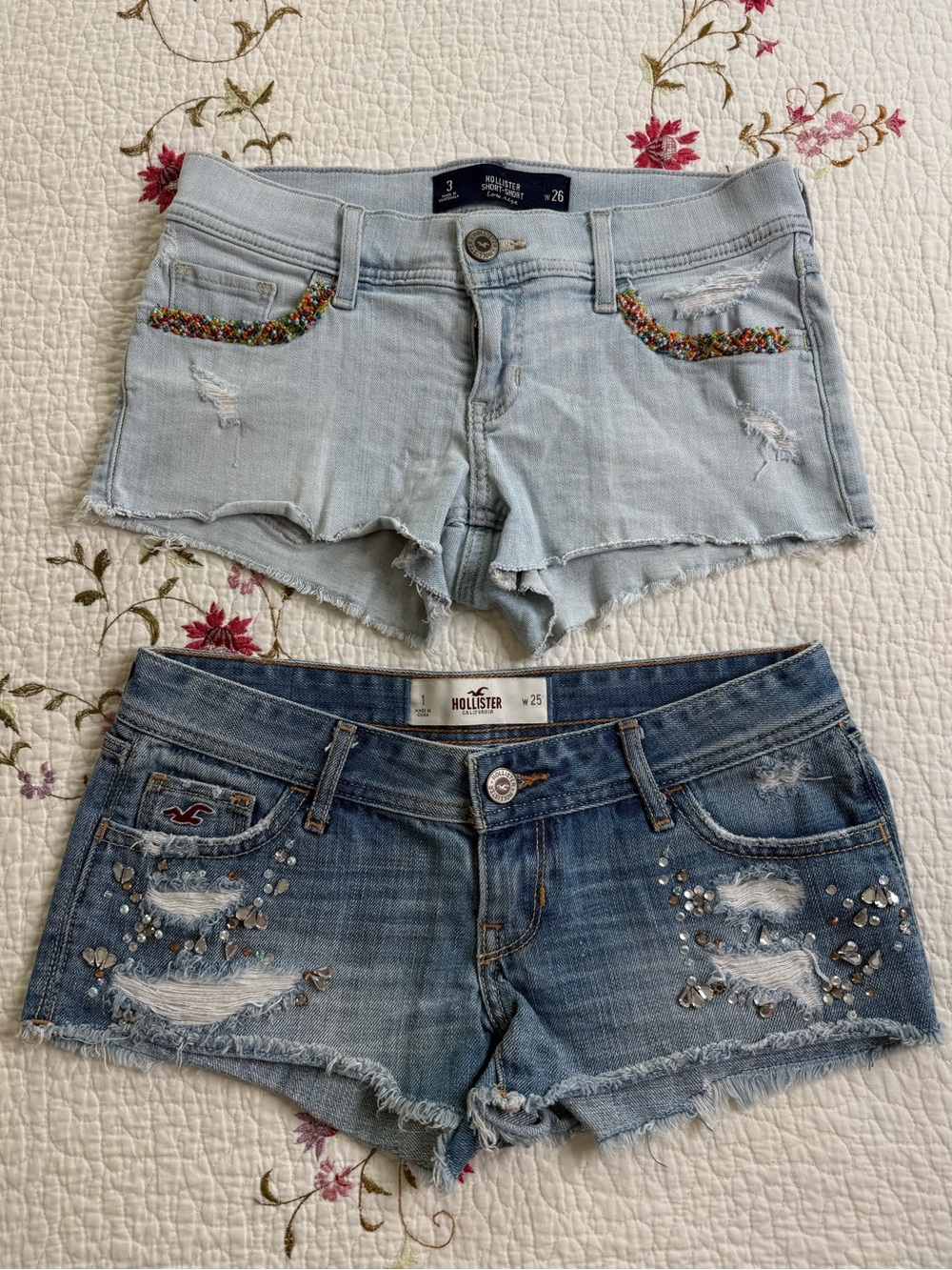 Hollister | Shorts | Hollister Preowned Y2k
Distressed blue | lot of two W25-26